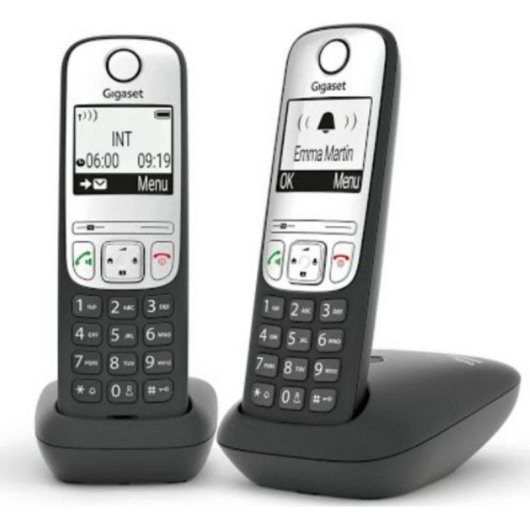 Telefono senza fili Gigaset A690 SMS altoparlante schermo monocromatico