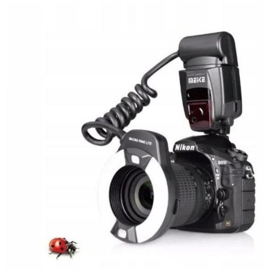 Ringblitz MeiKe MK-14EXT TTL LED Makro Canon