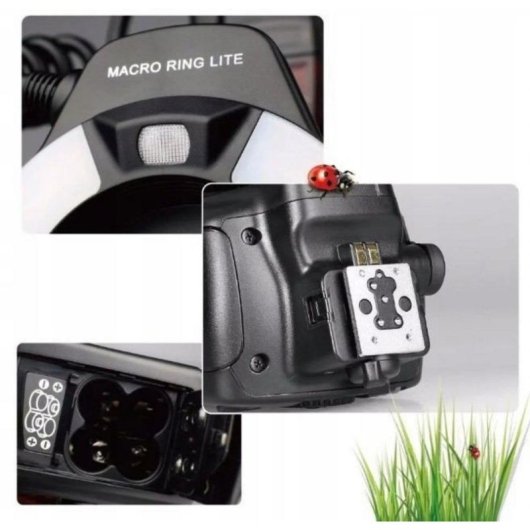 Ringblitz MeiKe MK-14EXT TTL LED Makro Canon