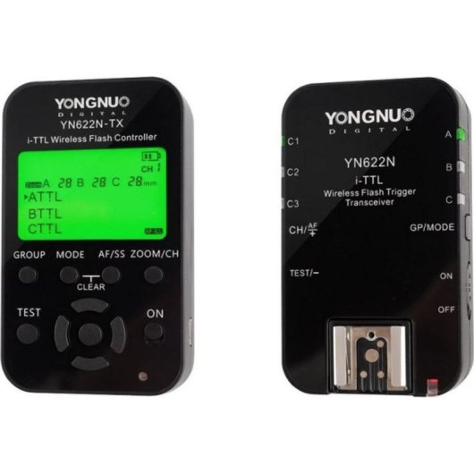 Disparador Sem Fios Yongnuo YN-622N-KIT 2.4GHz TTL Nikon