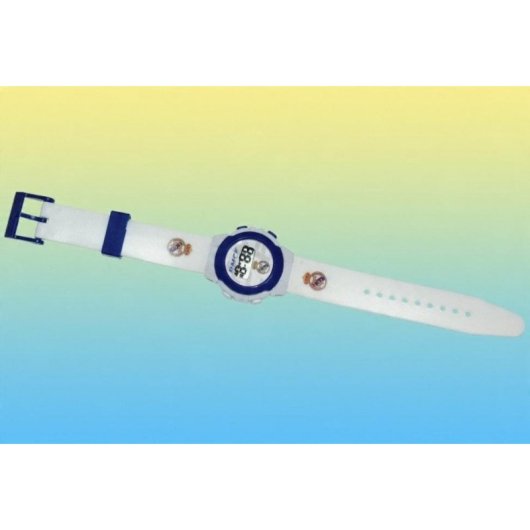 Relógio digital Kids Euroswan KE02 ECO Real Madrid branco