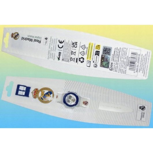 Relógio digital Kids Euroswan KE02 ECO Real Madrid branco