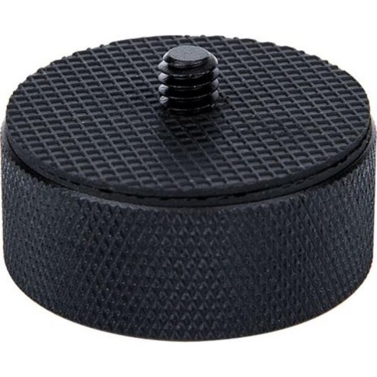 Adaptador de rosca KiwiFotos 3/8" para 1/4" aço inoxidável