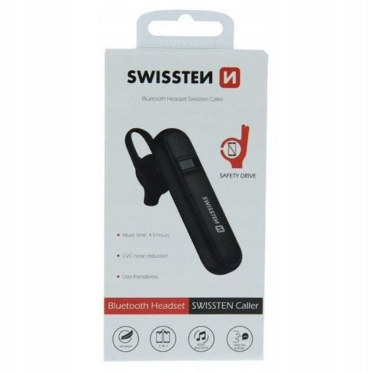 NoName Bluetooth v5.0 kabellose Kopfhörer mit Lautstärkeregelung, Freisprechfunktion, schwarz