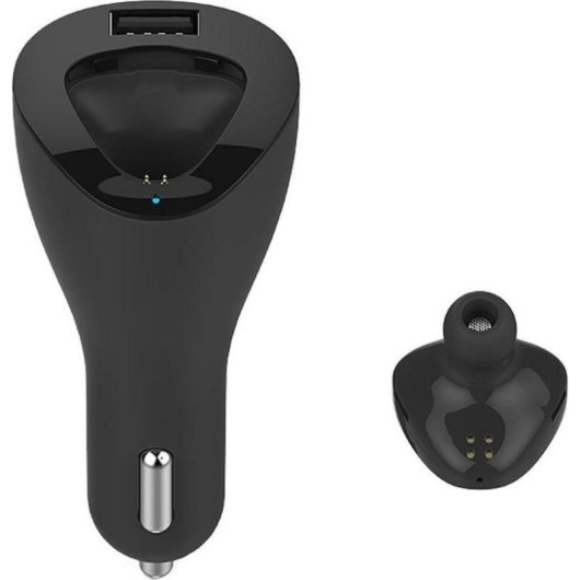 Auriculares Krüger&Matz Traveler K1 sans fil Bluetooth avec réduction de bruit, multipoint, noir