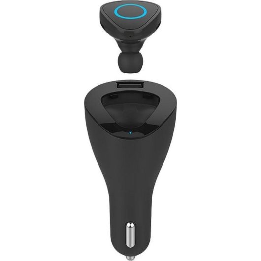 Auriculares Krüger&Matz Traveler K1 sans fil Bluetooth avec réduction de bruit, multipoint, noir