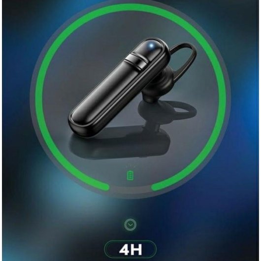 Auriculares Beline LM01 inalámbricos Bluetooth con cancelación de ruido y micrófono blanco