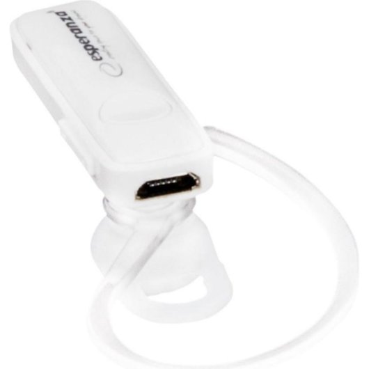 Auriculares Esperanza Celebes sem fios Bluetooth v4.2 uso diário branco