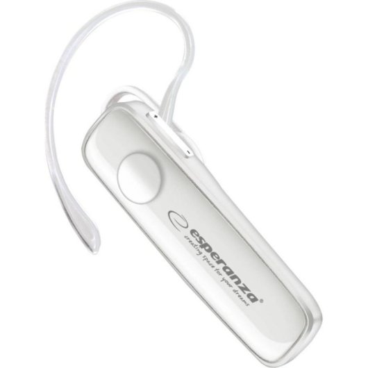 Auriculares Esperanza Celebes sem fios Bluetooth v4.2 uso diário branco