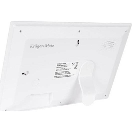Cadre photo numérique Krüger&Matz 10,1" Wi-Fi blanc