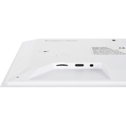 Cadre photo numérique Krüger&Matz 10,1" Wi-Fi blanc