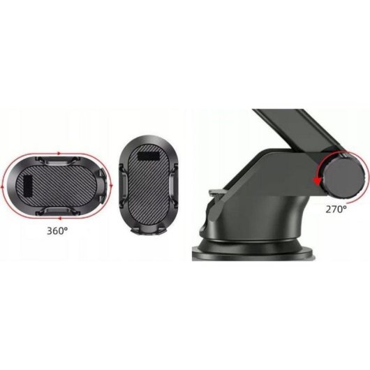 Suporte Gravitacional Automóvel Tech-Protect Universal 360° Braço Telescópico