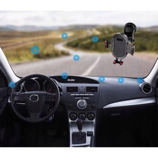 Suporte Gravitacional Automóvel Tech-Protect Universal 360° Braço Telescópico