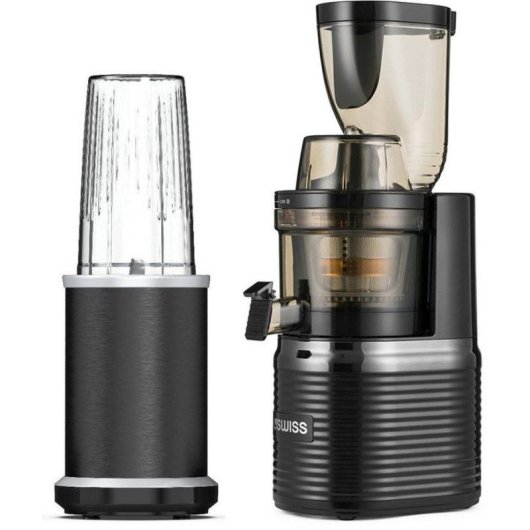 Exprimidor de jugos 4Swiss BM202 Negro 200W 40 rpm