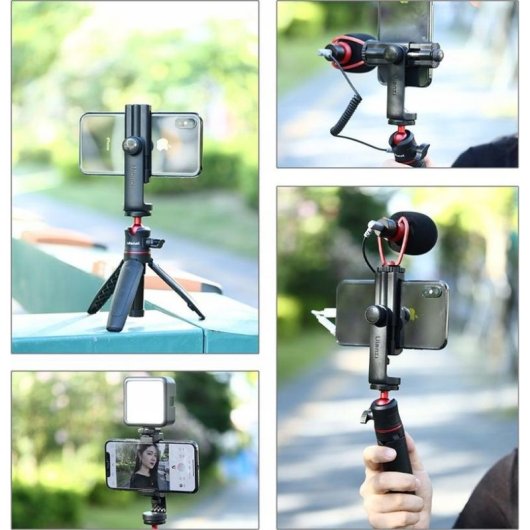 Soporte giratorio 360° Ulanzi ST-17 para smartphone con rosca 1/4"