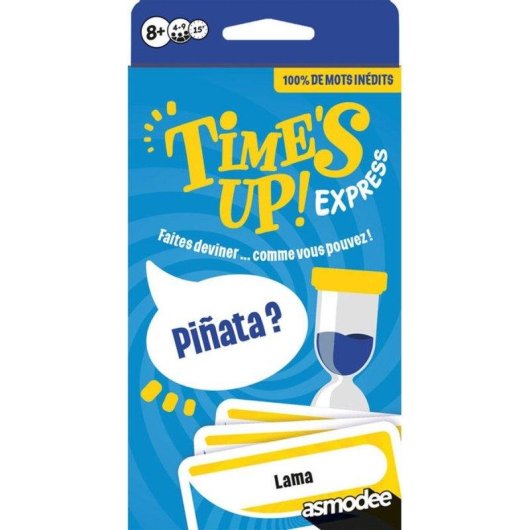 Juego de mesa Asmodee Time’s Up Express edición rápida portátil 100 cartas