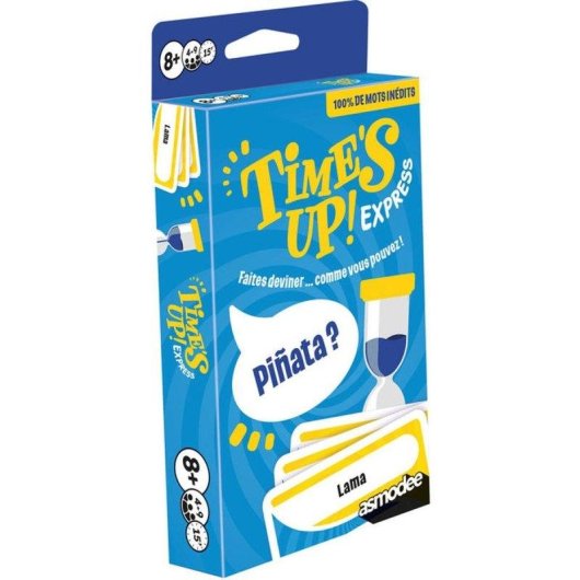 Juego de mesa Asmodee Time’s Up Express edición rápida portátil 100 cartas