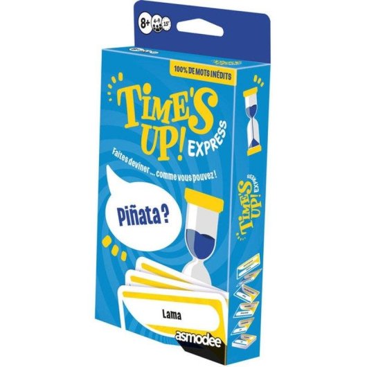 Juego de mesa Asmodee Time’s Up Express edición rápida portátil 100 cartas