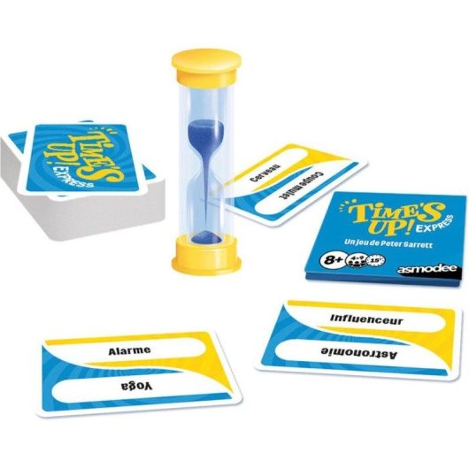 Juego de mesa Asmodee Time’s Up Express edición rápida portátil 100 cartas