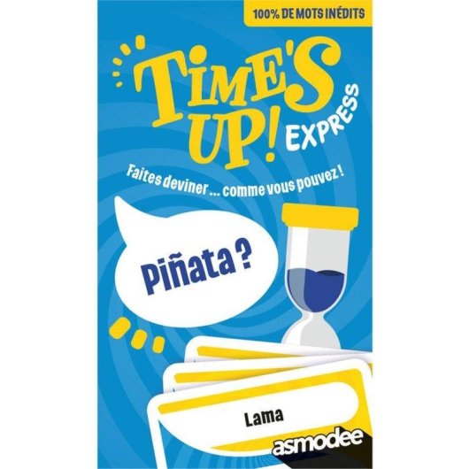 Juego de mesa Asmodee Time’s Up Express edición rápida portátil 100 cartas