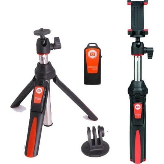 Selfie Stick Benro SB4283 Bluetooth 5 en 1 avec Trépied et Télécommande