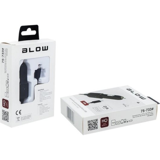 Chargeur Voiture Blow 2.1A Intégré Micro USB