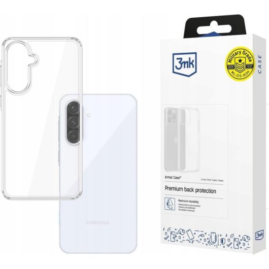 Funda para móvil 3MK Armor Case transparente TPU rígida para Galaxy A36 et A56