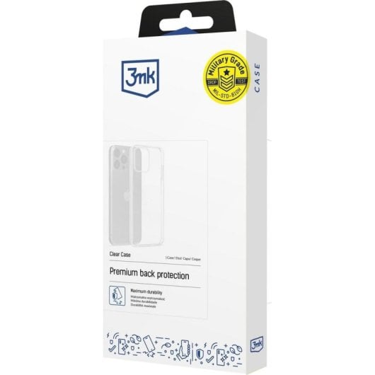 Funda para móvil 3MK Armor Case transparente TPU rígida para Galaxy A36 et A56