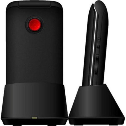 Mobiola MB610 2G 2,4" Dual SIM microSIM con Base di ricarica Nero