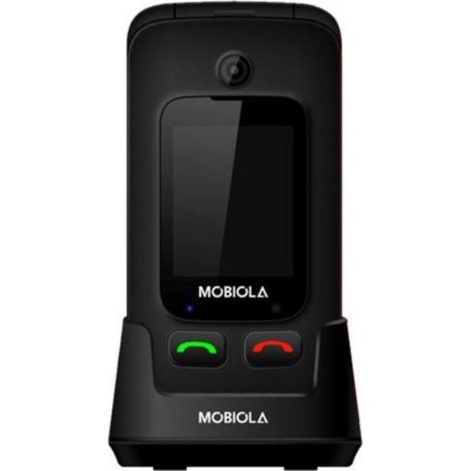 Mobiola MB610 2G 2,4" Dual SIM microSIM con Base di ricarica Nero