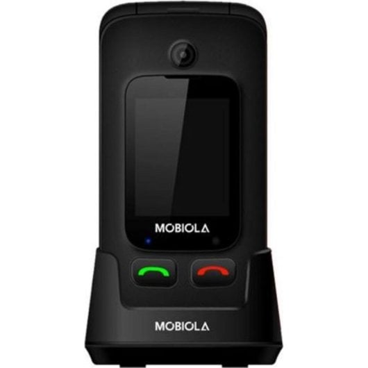 Mobiola MB610 2G 2,4" Dual SIM Großes Display Ladestation Rot