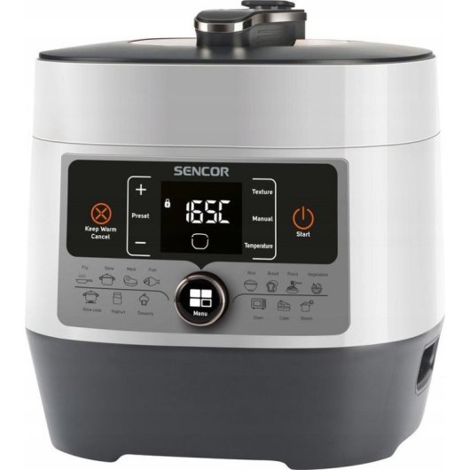 Programmierbare Kochtopf Sencor SPR 3600WH 5,5 L 1000 W 14 Programme