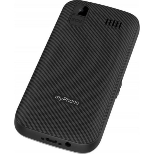myPhone Halo C 2.2" Dual SIM para senior Negro y plata