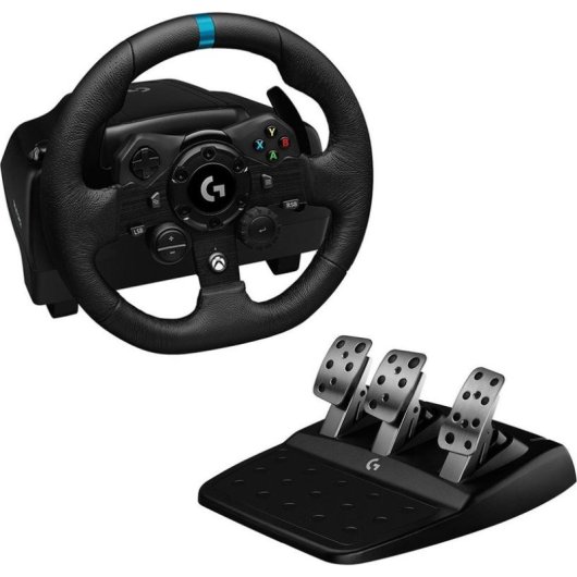 Kit volante de carreras Logitech G923 con shifter Driving Force para PC y Xbox