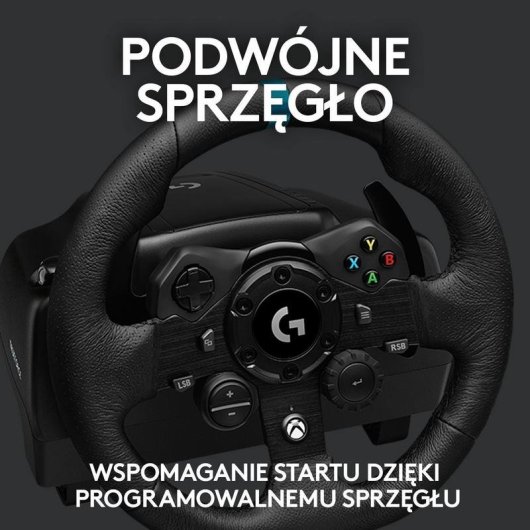 Kit volante de carreras Logitech G923 con shifter Driving Force para PC y Xbox