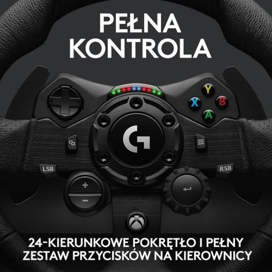 Kit volante de carreras Logitech G923 con shifter Driving Force para PC y Xbox