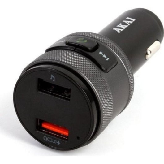 Akai FMT-C57BT Bluetooth FM-Transmitter USB Freisprecheinrichtung Auto