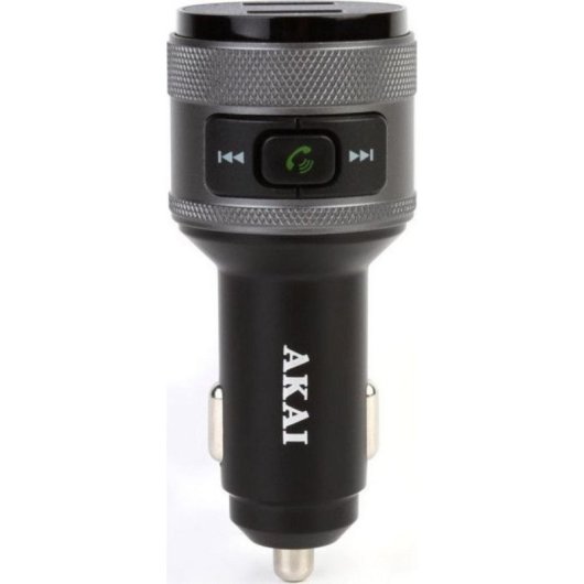 Akai FMT-C57BT Bluetooth FM-Transmitter USB Freisprecheinrichtung Auto