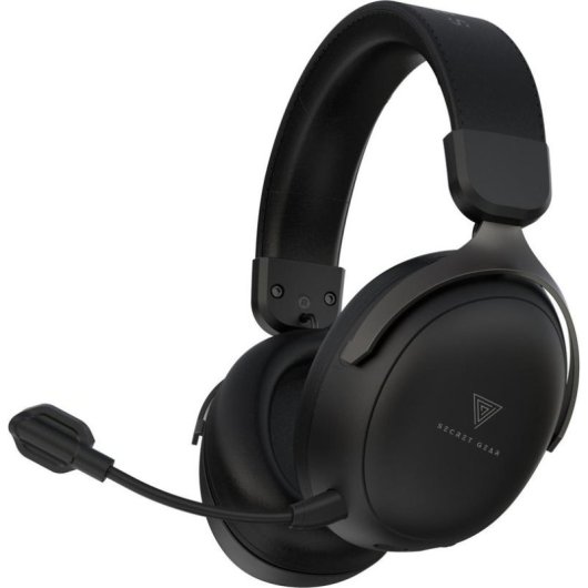 Auriculares Secret Gear SX1 inalámbricos USB-C con sonido 7.1 y micrófono rojo-negro