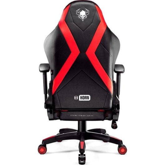 Silla gaming Diablo Chairs X-Horn 2.0 roja ergonómica para adultos
