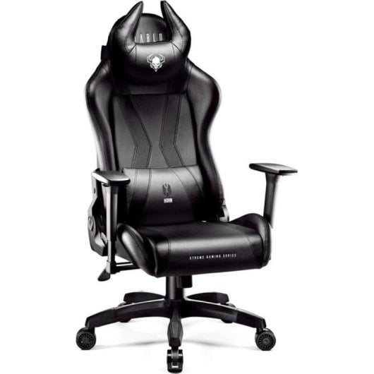 Gaming-Stuhl Diablo Chairs X-Horn 2.0 King Size Schwarz Höhenverstellbar