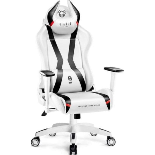 Gaming-Stuhl Diablo Chairs X-Horn 2.0 King Size Schwarz Höhenverstellbar
