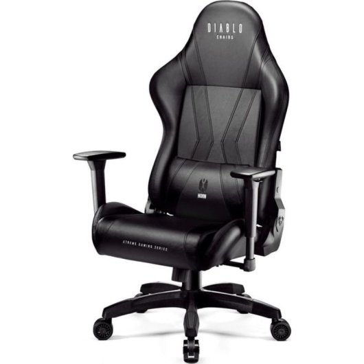 Gaming-Stuhl Diablo Chairs X-Horn 2.0 King Size Schwarz Höhenverstellbar