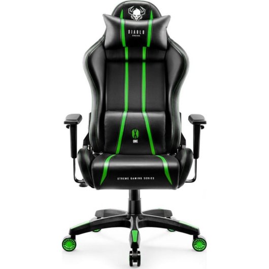 Silla gaming Diablo Chairs X-ONE 2.0 Negro-verde