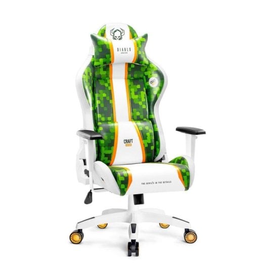 Cadeira Gaming Diablo Chairs X-ONE 2.0 Normal Preto-Branco