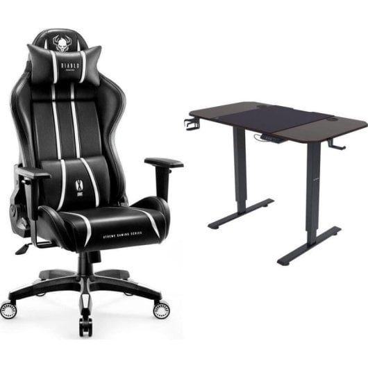 Cadeira Gaming Diablo Chairs X-ONE 2.0 Normal Preto-Branco