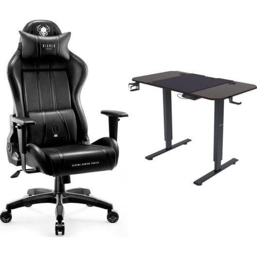 Gaming-Stuhl Diablo Chairs X-ONE 2.0 Schwarz Ergonomisch