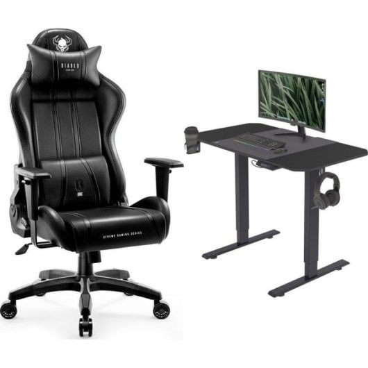 Gaming-Stuhl Diablo Chairs X-ONE 2.0 Schwarz Ergonomisch