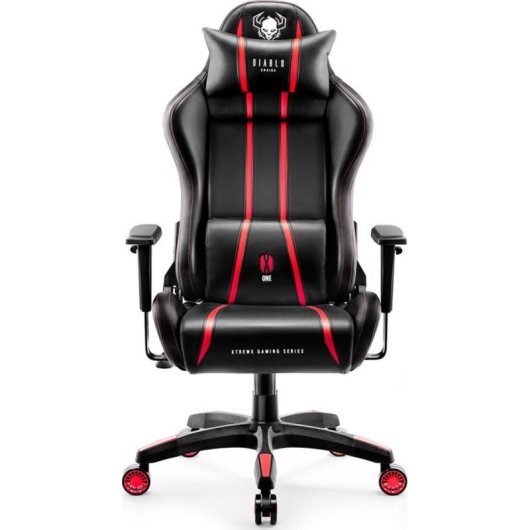 Fauteuil Gaming Diablo Chairs X-One 2.0 Normal Rouge Ergonomique