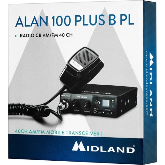 CB-Funkgerät A-lan B PL 100+ 40 Kanäle AM 4W kompakt